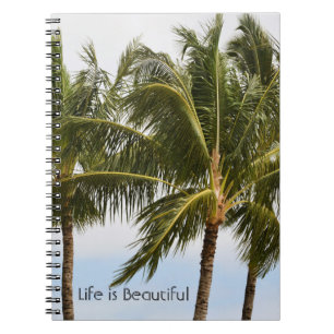 Palm Trees Kauai (my photography) Notebook