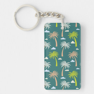 Palm Trees Keychain