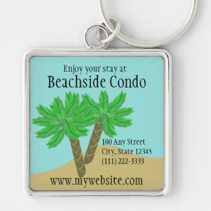 Palm Trees Keychain