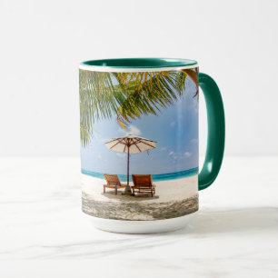 Palm Trees   Moody Sky Mug