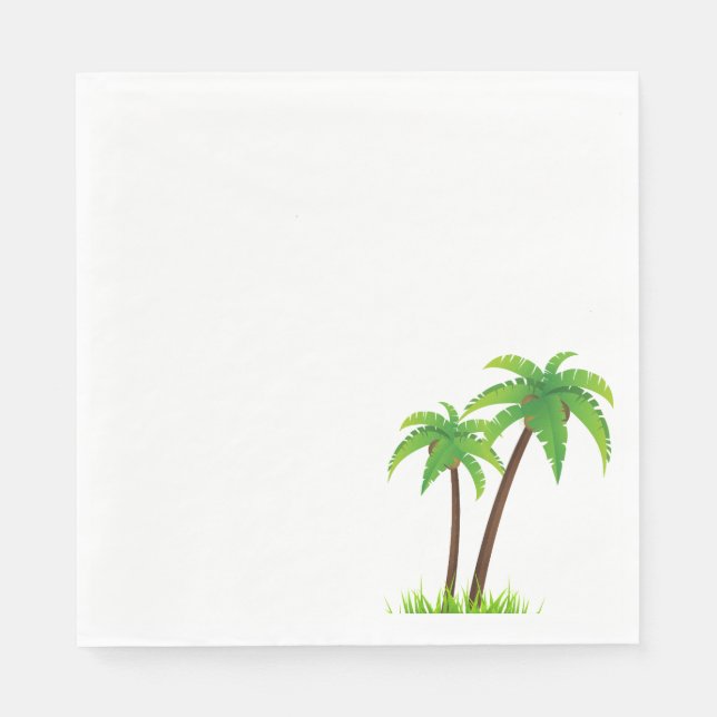 Palm Trees  Napkin (Front)