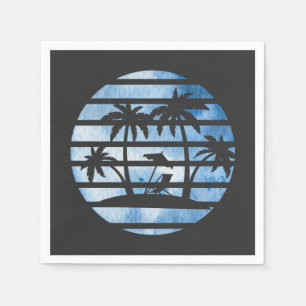 PALM TREES NAPKIN