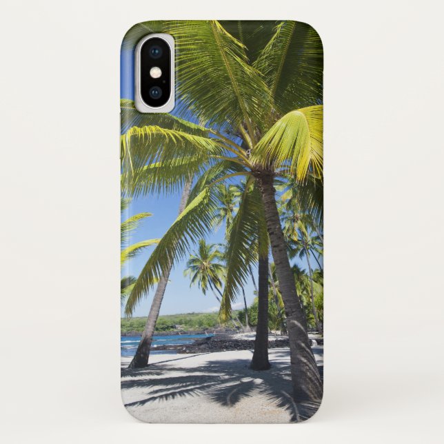 Palm trees, National Historic Park Pu'uhonua o Case-Mate iPhone Case (Back)