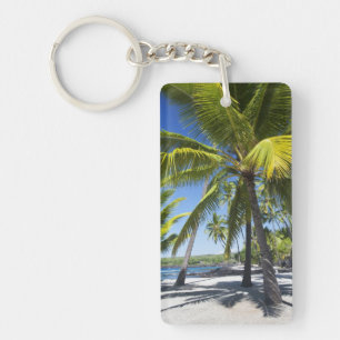 Palm trees, National Historic Park Pu'uhonua o Keychain