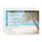 Palm Trees on Beach Destination Wedding Invitation