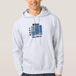Palm Trees Paradise Family Reunion Keepsake Hoodie