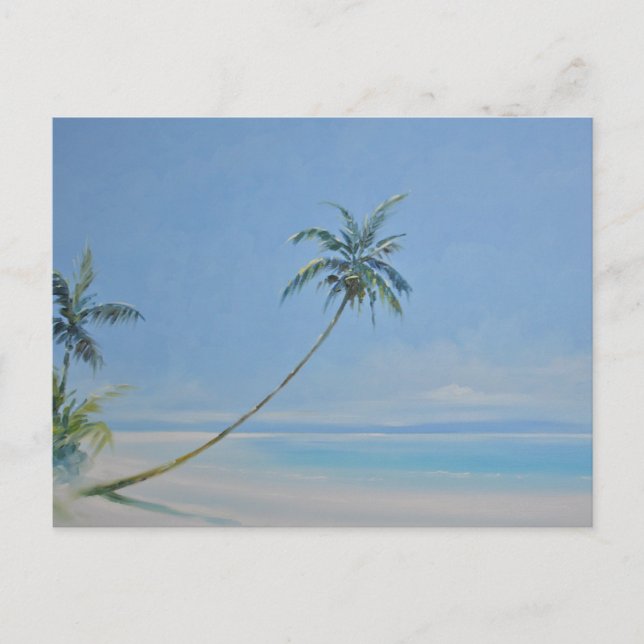 Palm Trees Post Card (Front)