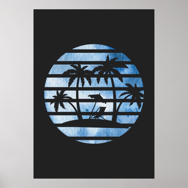 PALM TREES POSTER (Front)