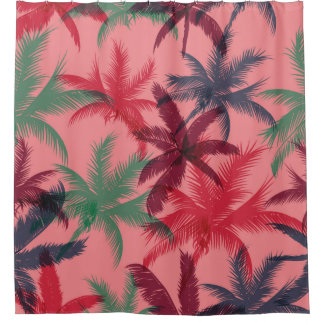 Palm trees seamless pattern