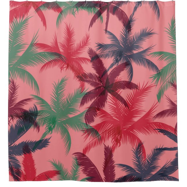 Palm trees seamless pattern (Front)