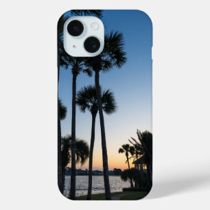 Palm Trees Sunrise Destin Florida iPhone Case