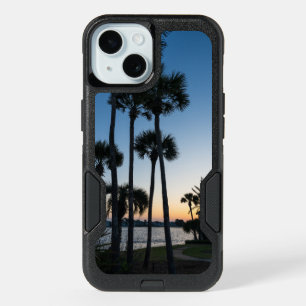 Palm Trees Sunrise Destin Florida iPhone Otterbox 15 Case