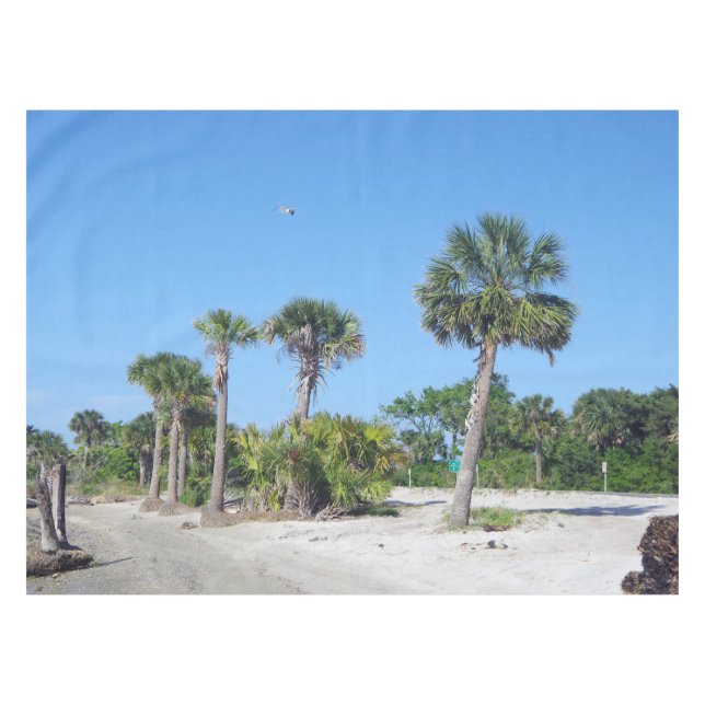 Palm Trees tablecloth (Front (Horizontal))