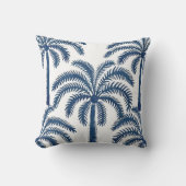 Palm Trees Throw Pillow (Front)