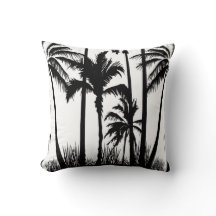 Palm Trees / Throw Pillow