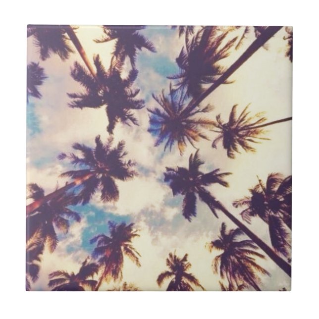Palm Trees Tile (Front)