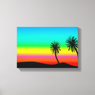 Palm Tress Canvas Print