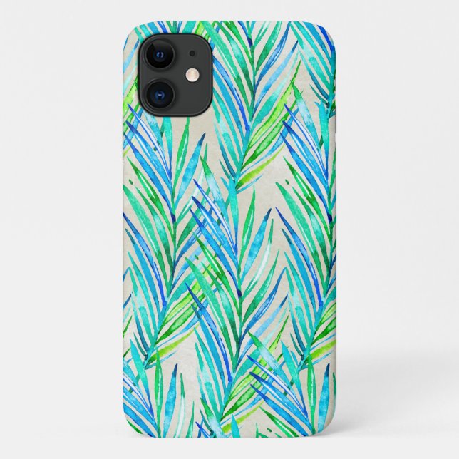 Palm Whisperer Hawaiian Tropical Cool Case-Mate iPhone Case (Back)