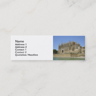 Palma Cathedral Mini Business Card