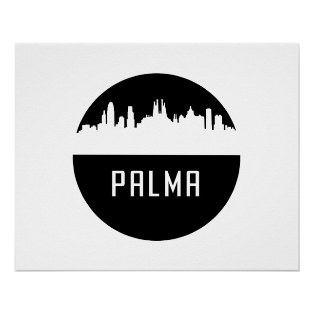 Palma | cities of Spain Poster (Front)