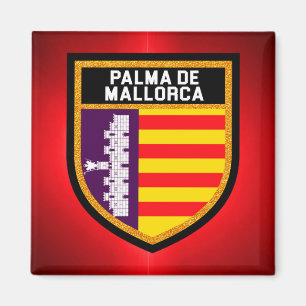 Palma de Mallorca Flag Magnet