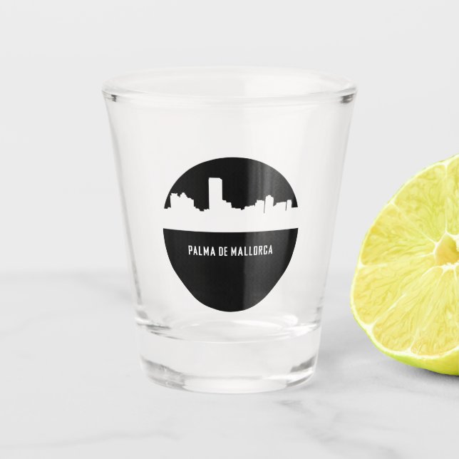 Palma de Mallorca Shot Glass (Front)