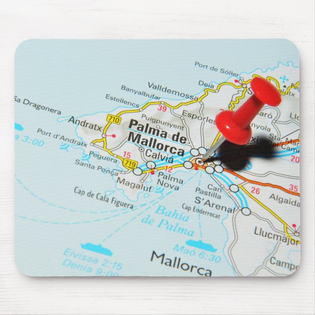 Palma de Mallorca, Spain Mouse Pad (Front)