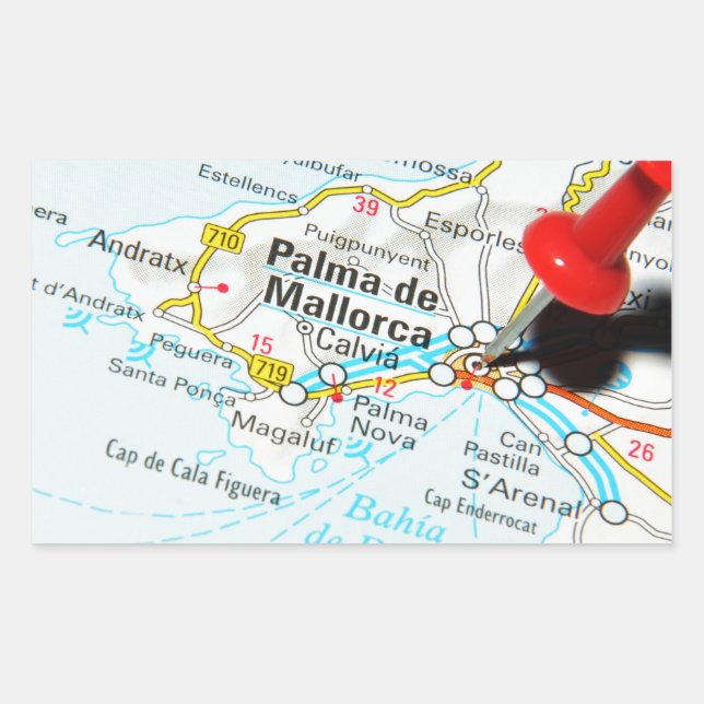 Palma de Mallorca, Spain Sticker (Front)