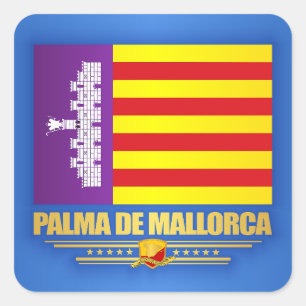 Palma de Mallorca Square Sticker