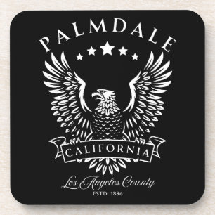 Palmdale Los Angeles County California Vintage Coaster