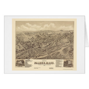 Palmer, carte panoramique de mA - 1879
