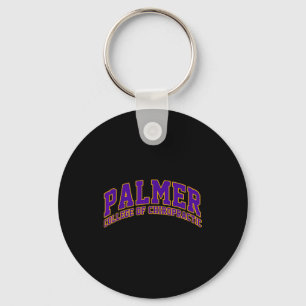 Palmer College Of Chiropractic Athletics Vintage A Keychain