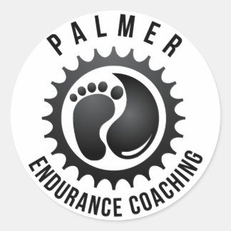 Palmer Endurance Coaching Round Sticker