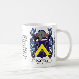 Palmer Family Coat of Arms Mug
