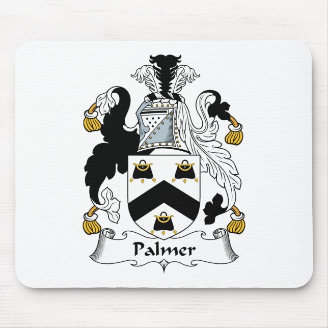 Palmer Family Crest Mouse Pad (Front)