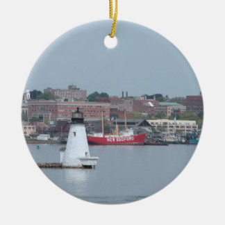 Palmer Island, New Bedford Harbour Ceramic Ornament