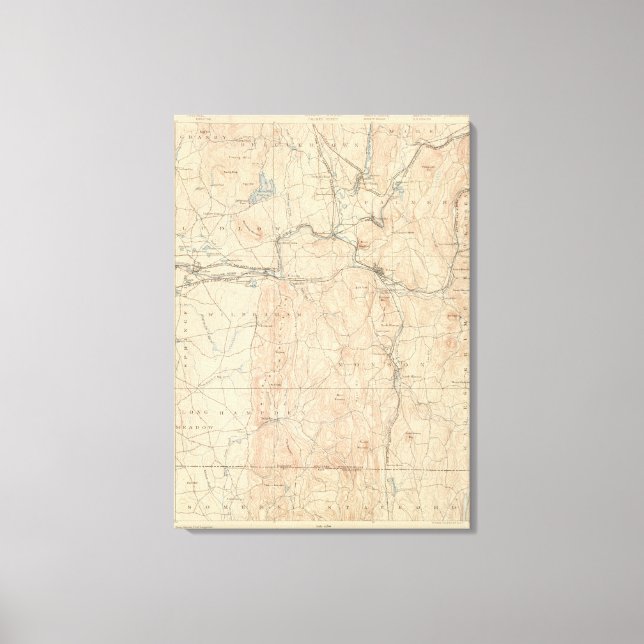Palmer, Massachusetts Canvas Print (Front)