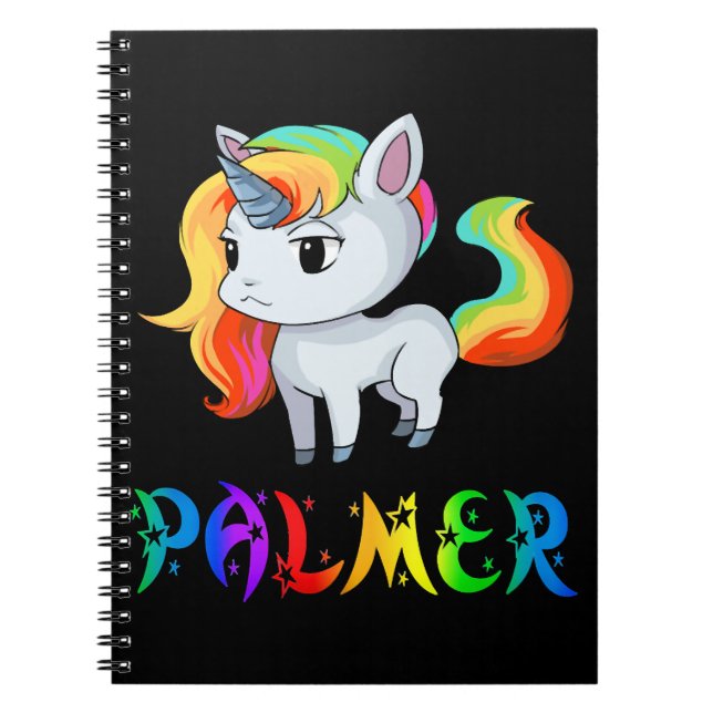 Palmer Unicorn Notebook (Front)