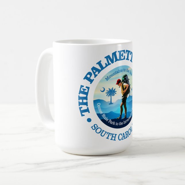 Palmetto Trail (C) Coffee Mug (Front Left)