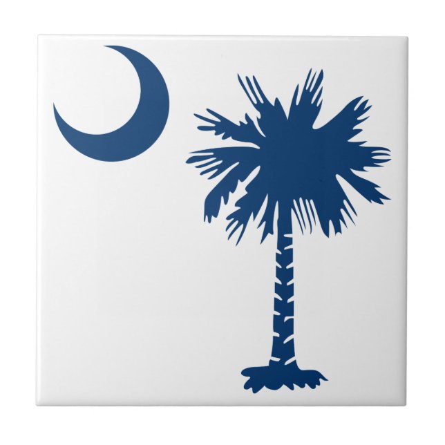 Palmetto Tree Tile (Front)