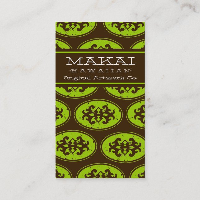 PALMIER DE CARTE DE VISITE DE 311 MAKAI (Devant)