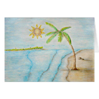 palmier et plage