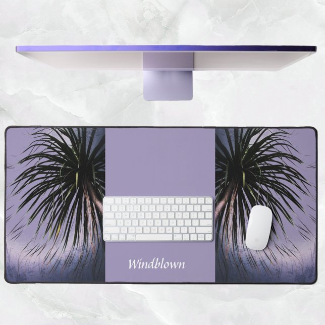 Palmier soufflé Tropical Purple Personnalisable (Créateur téléchargé)