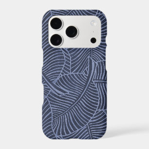Palmier Zèbre Hawaïen Tropical Bois Faux Bleu