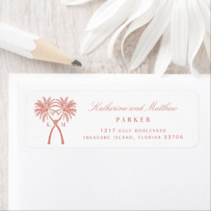Palmiers noués Tropical Beach Mariage Adresse