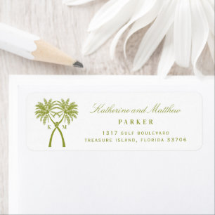 Palmiers noués Tropical Beach Mariage Adresse
