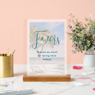 Palmiers Réception De Mariage Tropicale Faveurs