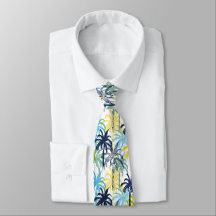 Palmiers tropicaux de Cravate pour hommes