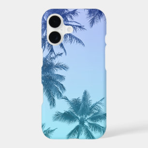 Palmiers tropicaux Turquoise Gradient tendance