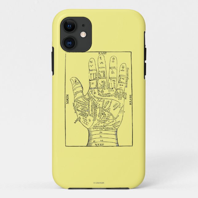 Palmistry, 1671 Case-Mate iPhone case (Back)
